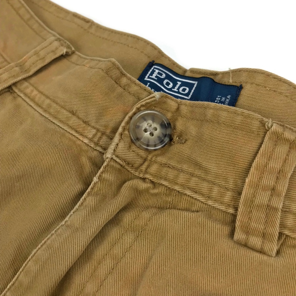 Ralph Lauren Classic Chino Cargo Shorts Brown 34 - Picture 5 of 8